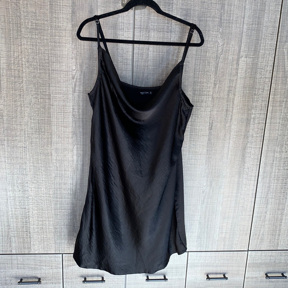 Nasty Gal Open Your Heart Slip Plus Dress